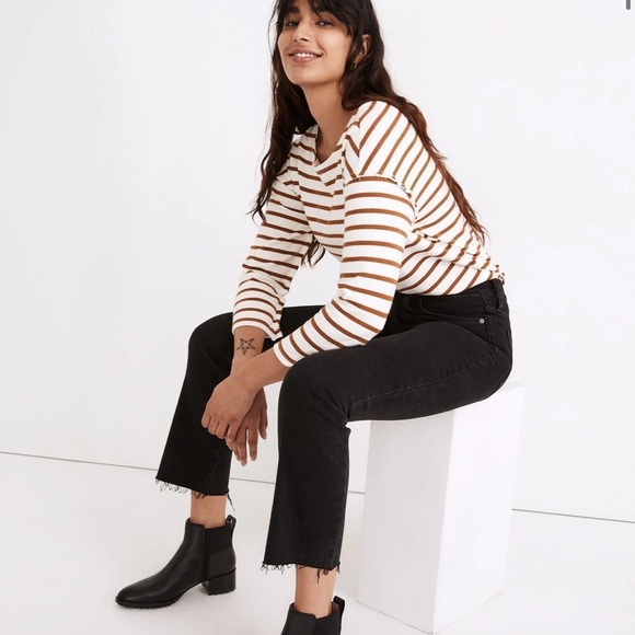 Madewell Cali Demi-Boot Jeans in Edmunds Wash: Raw-Hem Edition 25 - Picture 9 of 9